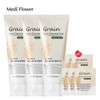 Mediflower 메디플라워 곡물 페이셜 클렌징 폼 150mlx3개+곡물 파우치 5매 Mediflower Grain Facial Cleansing Foam 150ml x 3 + Grain Pouch 5 Sheets