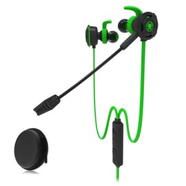 G30 - Auriculares para juegos con cable para computadora con micrófono ajustable, auriculares estéreo para graves