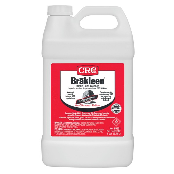 CRC Brakleen Non-Chlorinated Brake Parts Cleaner - 50 State Formula, 1 Gal, 05051