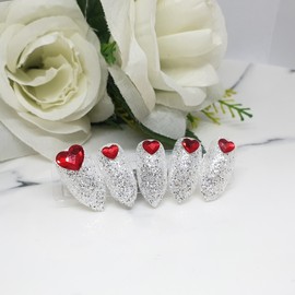  No.1206 Handmade Nail Tips  - Short C Curve Coffin /  No.1206 수제네일팁  - 숏C커브코핀