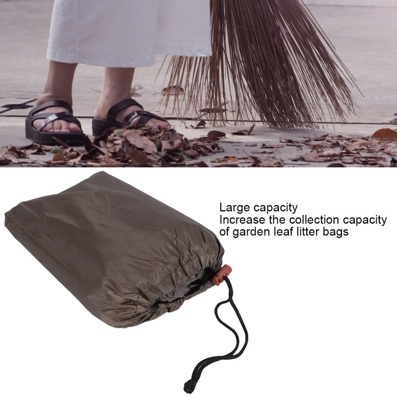 Outdoor Large Capacity Lawn Tractor Leaf Bag Garden Garbage Bag