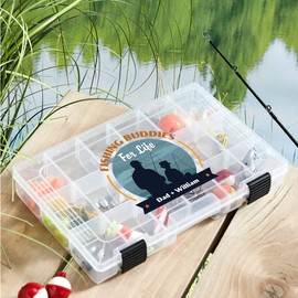 Let's Make Memories Fishing Tackle Box - Man/Boy