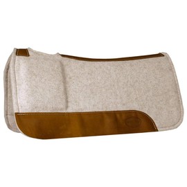 Mustang Manufacturing Company 32 x 31 Tan Wool Shim Fit Pad with Poron XRD Tan 32X31X1