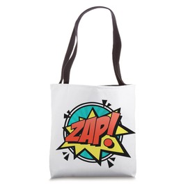 ZAP Cool Comic Strip Text Bubble Pop Art Comic Book Nerd Set Tote Bag