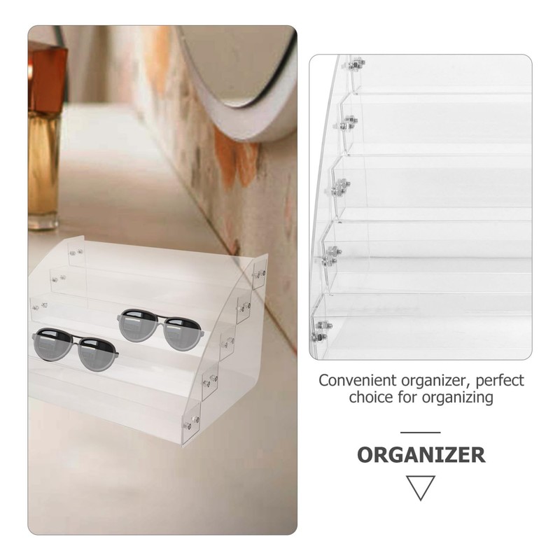 Outanaya Sunglasses Display Stand Eyewear Rack Holder for Organizing and