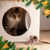 PETGEEK GiGwi Interactive Cat Feather Toy, Melody Chaser Chirpy Mouse