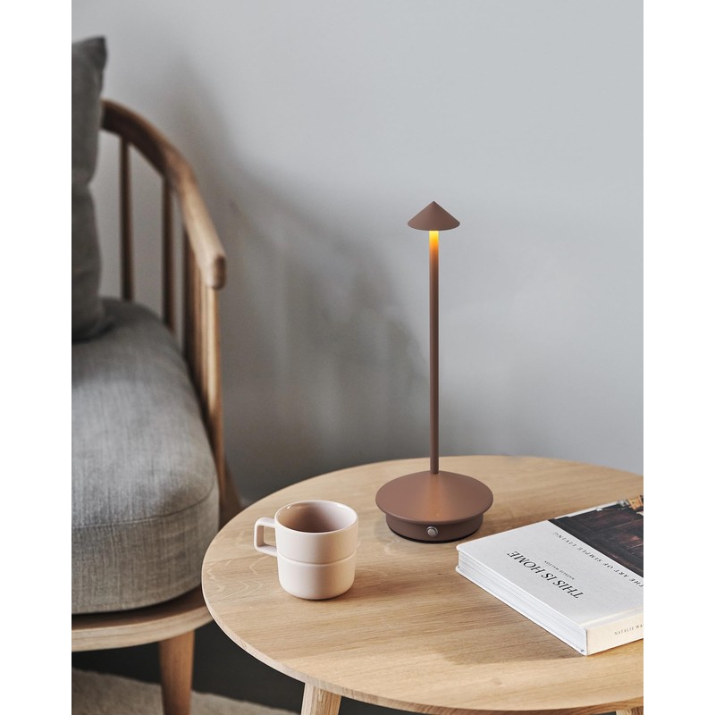NEWSEE Modern Cordless Table Lamp Set of 2, Portable LED