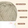 Reessy 100% Cotton Yarn for Crochet and Knitting, 6 Skeins