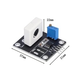 Hall Current Sensor, Short Circuit Protection Modules, Adjustable Short Circuit Overcurrent Protection Detector for Smart Car Motor, Overcurrent Detection, with Adjustable Short Circuit Overcurrent