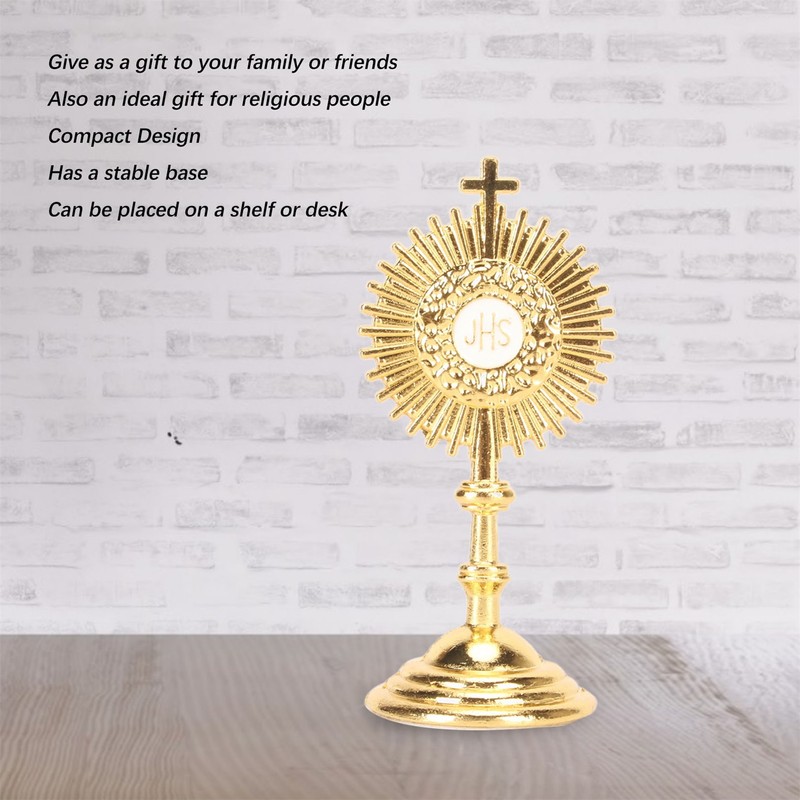 Catholic Table Decoration Alloy Christian Communion Statue Ornament for Religious