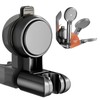 Risingvent Shower Hook, Shower Holder, Strong Vacuum Suction Cup, No