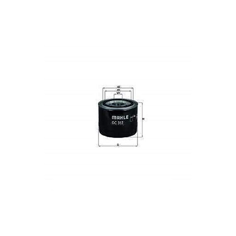 Knecht OC 312 Oil Filter