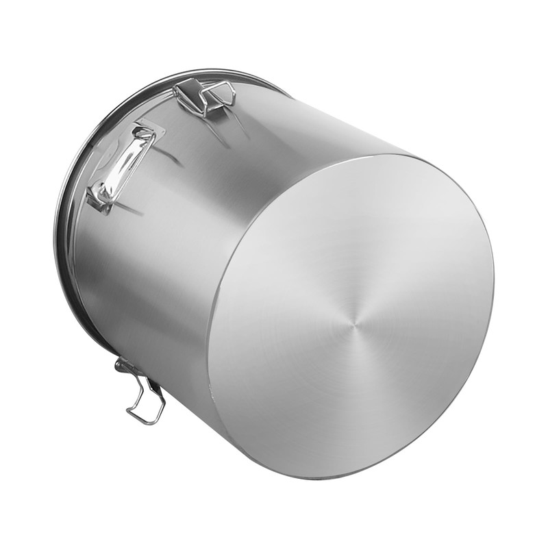 Pinelicorn Stainless Steel Containers With Lid, 1.6Gal Flour Containers Airtight