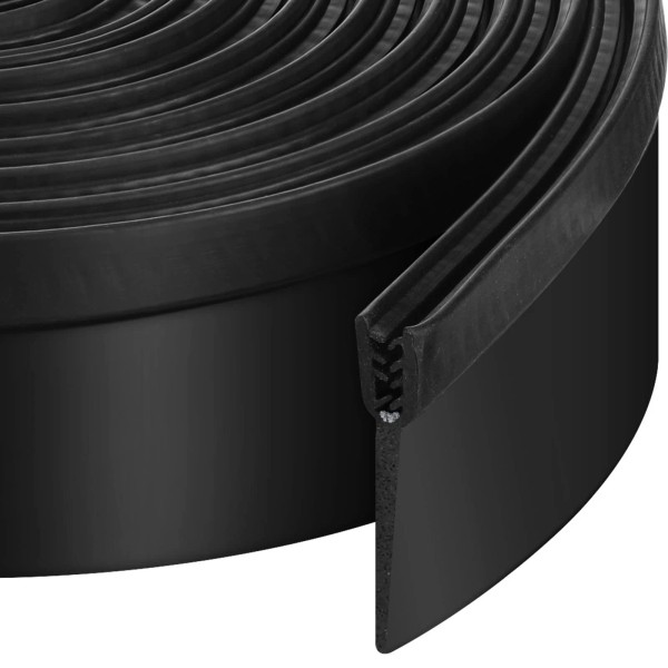 Tallew 2.6 Inch Rv Slide Out Seal Black Clip Rubber