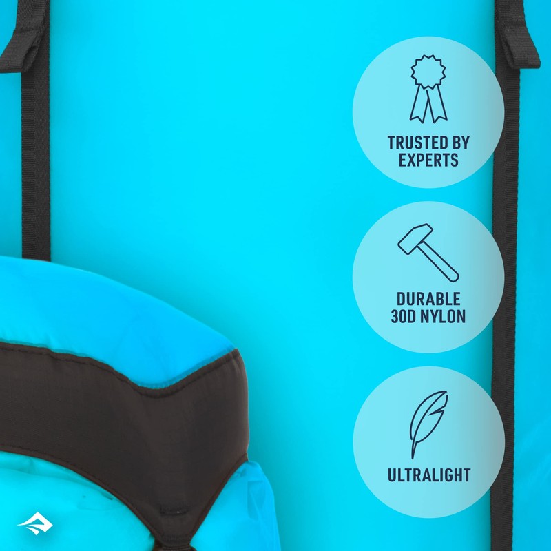 Sea to Summit Ultra-SIL Compression Sack, Blue Atoll, 13 Litre