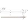 HOMHOK Tri-Clamp Stainless Steel with Diffusion Stone,2 Micron Aeration Stone,Carbonation
