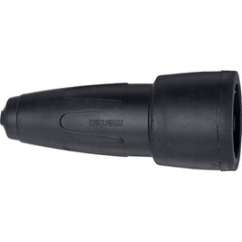 Merten 172991 Solid Rubber SCHUKO connector, black