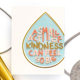 Ellen Hutson, Essentials by Ellen, Essential Dots Hot Foil Stamps, Works w/Essential Drops and Essential Drops for Stitching Die Sets, Papercrafts, Card Making, Nested Foiling, Scrapbook, DIY