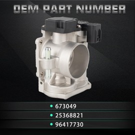 PHILEMONIX 96417730 Throttle Body Assembly Compatible with Suzuki Forenza Reno 2.0L L4 2006 2007 2008 673049 25368821