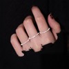 Gold Rings for Women Stackable Rings Set Gold Plated Rings