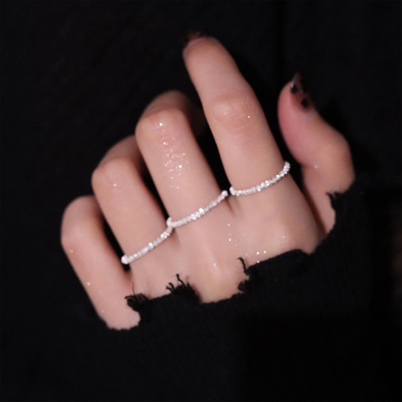 Gold Rings for Women Stackable Rings Set Gold Plated Rings