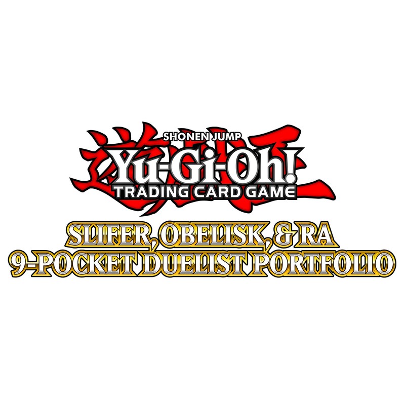 Yu-Gi-Oh! KONSORP Slifer, Obelisk & Ra 9-Pocket Duelist Portfolio, Egyptian,