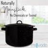 Millvado Granite 21 Qt Stockpot, Nonstick Soup Pot With Lid,