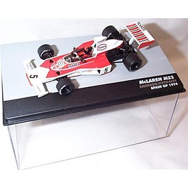 ixo white/orange mclaren M23 emerson fittipaldi spain GP 1974 car 1:43 scale diecast model