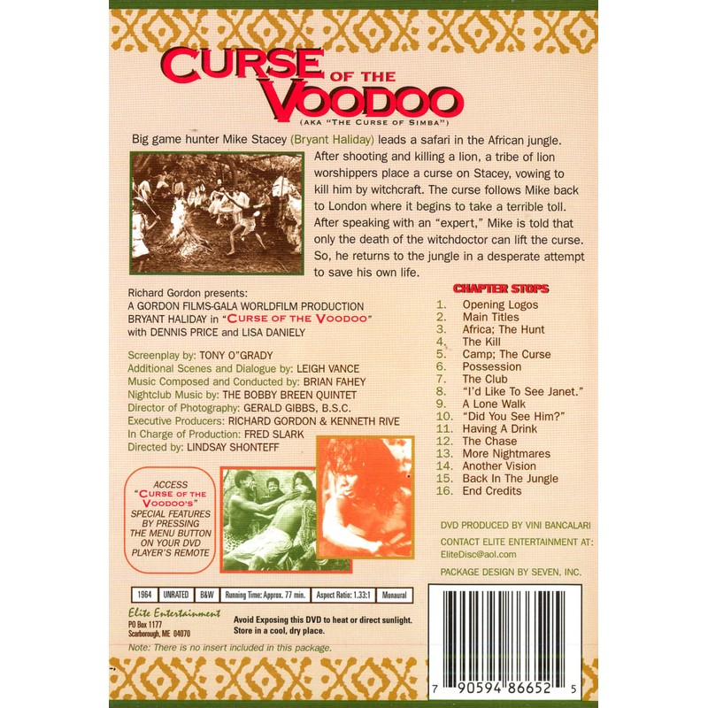 Curse of the Voodoo [Import]
