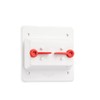 Sealproof Weatherproof Toggle Switch 2-Gang Outlet Cover, Nonmetallic, UL Listed,