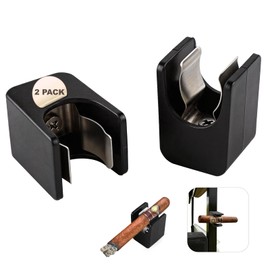 2 Pack Magnetic Cigar Holder for Golf Cart Fits for 30-60 Rings
