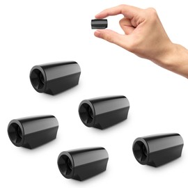 Elook Deer Warning Whistles Device for Car, Save Deer Whistle with Upgraded Acrylic Double-Sided Tape, Mini Size, 5 Pack (Patent Registered)