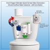 2 INCH FLAPPER ELIMINATOR QUICK CONNECT VALVE CONVERSION KIT &