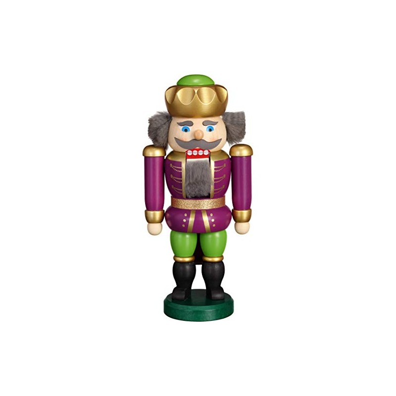 Seiffener Volkskunst Nutcracker Exclusive King 20 cm Made in Germany