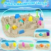 FHOZGECY Beach Toys, 40Pcs Sand Toys for Toddlers 1-3 with