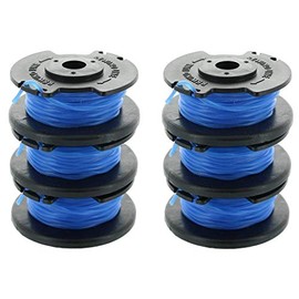 Ryobi ONE+ AC14RSLA OEM .65" Line & Coil Replacement 18V 24V & 40V Cordless Trimmer 6 Pack