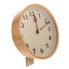 Ipetboom 1Set Decorative Desktop Clock Simple Style Silent Clock Elegant