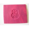 Cute Owl Stamp on round base