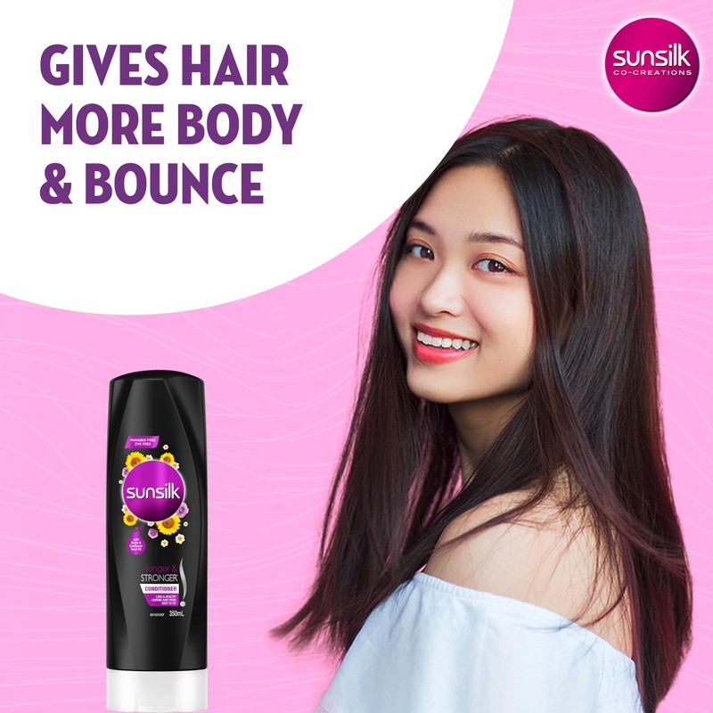 Sunsilk Longer & Stronger* Conditioner 350 ml