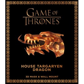 Game of Thrones Mask: House Targaryen Dragon (3D Mask & Wall Mount)