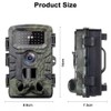 4K 32MP Trail Camera, Game Camera with Night Vision, 0.2s