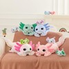 MaoGoLan 5 Pcs Axolotl Plush Stuffed Animal with 4 Babies