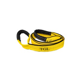 TGL 3 inch, 8 Foot Tree Saver, Emergency Recovery Tow Strap Winch Extension, Pull Strap 30,000 lbs MBS, Reinforced Loop Ends for Truck, UTV, ATV - Compatible with Jeep Accessories, Ford, Toyota