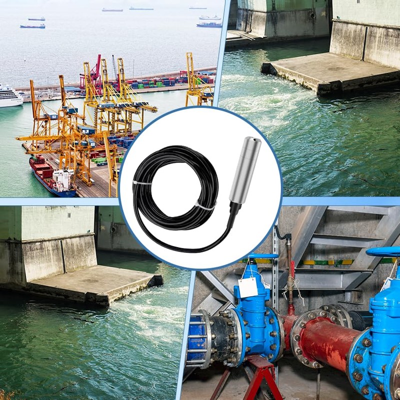 Liquid Level Sensor Cable Submersible Transmitter Water Level Sensor Detector