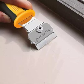 Edlok Multi-Purpose Razor Blade Scraper Set 10pcs Extra Blades Cleaning Tool - Window