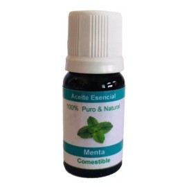 Naturaly Aceite Esencial Menta Piperita Comestible 100%  Puro 30 Ml