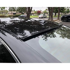 JR2 Unpainted Rear Window Roof Spoiler Compatible for 2006 2007 2008 2009 2010 2011 Honda Civic Coupe 2 Door Rear Window Roof Spoiler