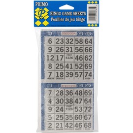 Clarence J. Venne, LLC Primo Bingo Paper 2-Game Sheets