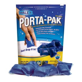 Walex TOI-91799 Porta-Pak Holding Tank Deodorizer Drop-Ins, Sunglow Scent (Pack of 20)
