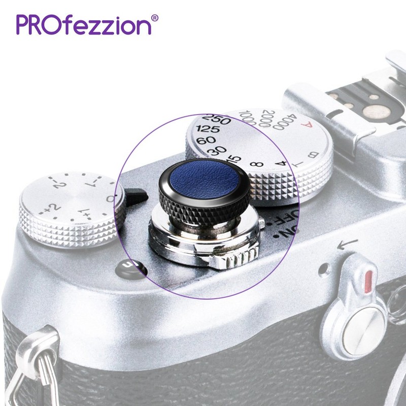 PROfezzion Deluxe & Sturdy Brass Soft Release Button with Microfiber